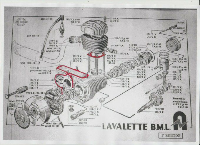 Lavalette BML 49 (49cc) - BML 705 (70cc)